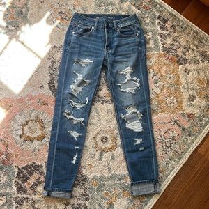 American Eagle Tomgirl Jeans, Size: 00 (like new)